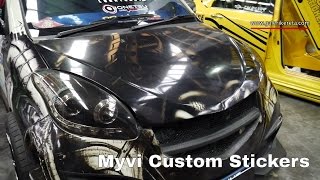 Myvi Custom Autoshow Ride Installed With Raxer Rims Galeri Kereta