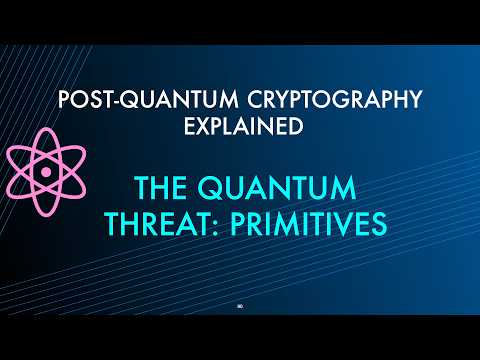The Quantum Threat: Primitives [Post-Quantum Cryptography Explained]