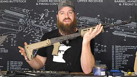 Magpul Zhukov Stock Unbox and Install PSA AK47 GF3