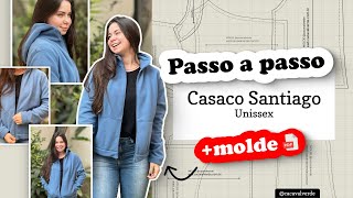 STEP BY STEP how to make | Santiago Unisex Jacket + PATTERNS screenshot 5