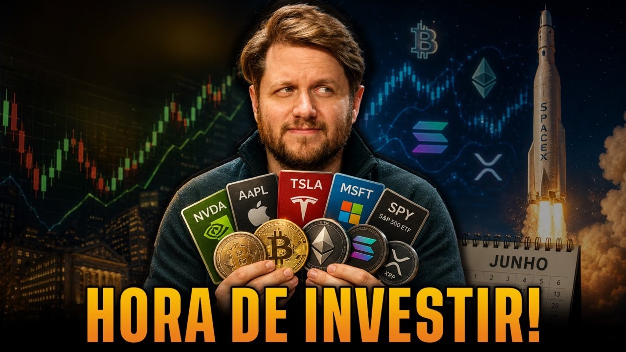 CUIDADO COM O IPO DA SPACEX! O RISCO NAS AÇÕES AMERICANAS E A QUEDA DO BITCOIN