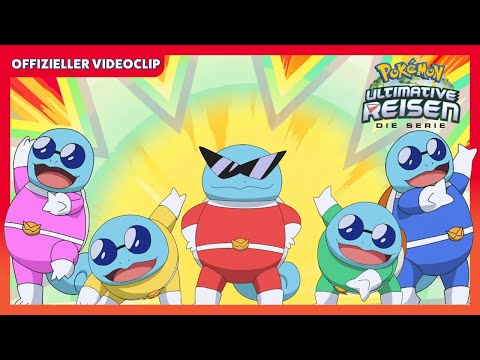 Die Show der Schiggy-Feuerwehr-Meute | Pokémon Ultimative Reisen: Die Serie | Offizieller Videoclip