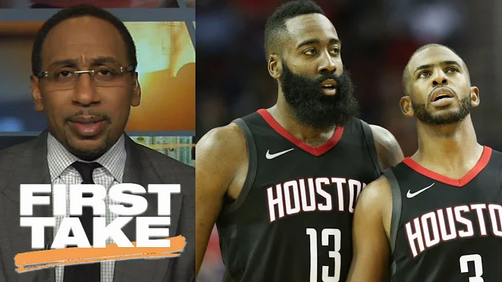 Stephen A. Smith believes in James Harden because of Chris Paul | First Take | ESPN