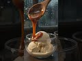 Midnight Caramel Sauce Recipe 🌧️ Cozy Rainy Night ASMR #shorts #midnightkitchen