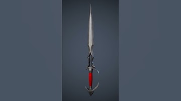 【3D Game assets】Stylized Dagger