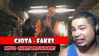 (NOVO  CHRIS BROWN BR?) Cjota - Fakes (Prod.Mineirin) [OfficialVideo] REACT/REAÇÃO