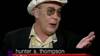 Hunter S. Thompson interview on 'Kingdom of Fear' (2003)