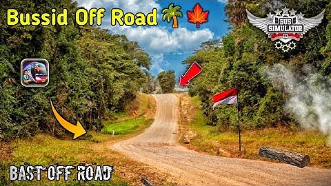 Off road Hidden Track of Bussid in Hindi Indonesia off Road 🌴