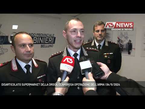 DISARTICOLATO SUPERMARKET DELLA DROGA, CLAMOROSA OPERAZIONE DELL'ARMA | 04/11/2024