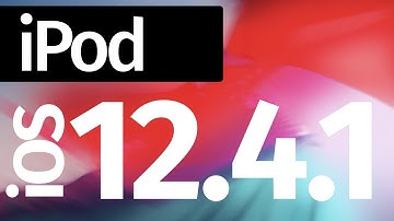 How to Update to iOS 12.4.1 - iPod Touch