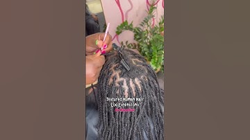 The best Textured Human Hair Loc Extensions and Installation service in the game!🔥