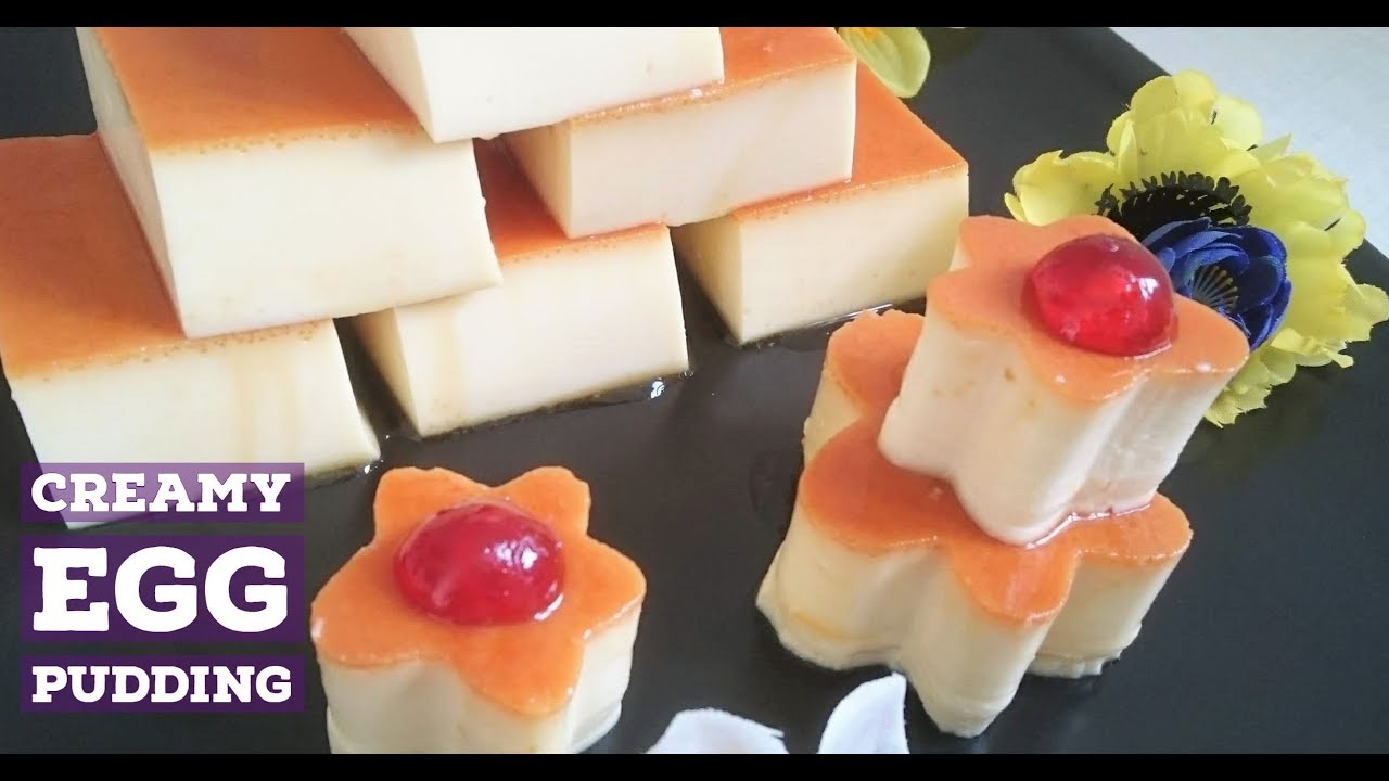 ক্রিম এগ পুডিং Creamy Egg Pudding Cream Egg Pudding Making in Oven
