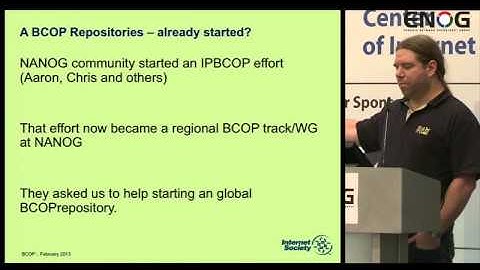 ENOG 5: Best Current Operational Practices - Efforts from the Internet Society - Jan Zorz, ISOC (RU)