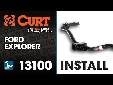 Trailer Hitch Install: CURT 13100 a Ford Explorer