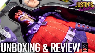 Magneto X-Men 90s Sideshow Collectibles 1/6 Scale Figure Unboxing & Review