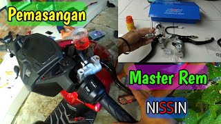 Cara Pasang Master Rem Nissin Dimotor Vario