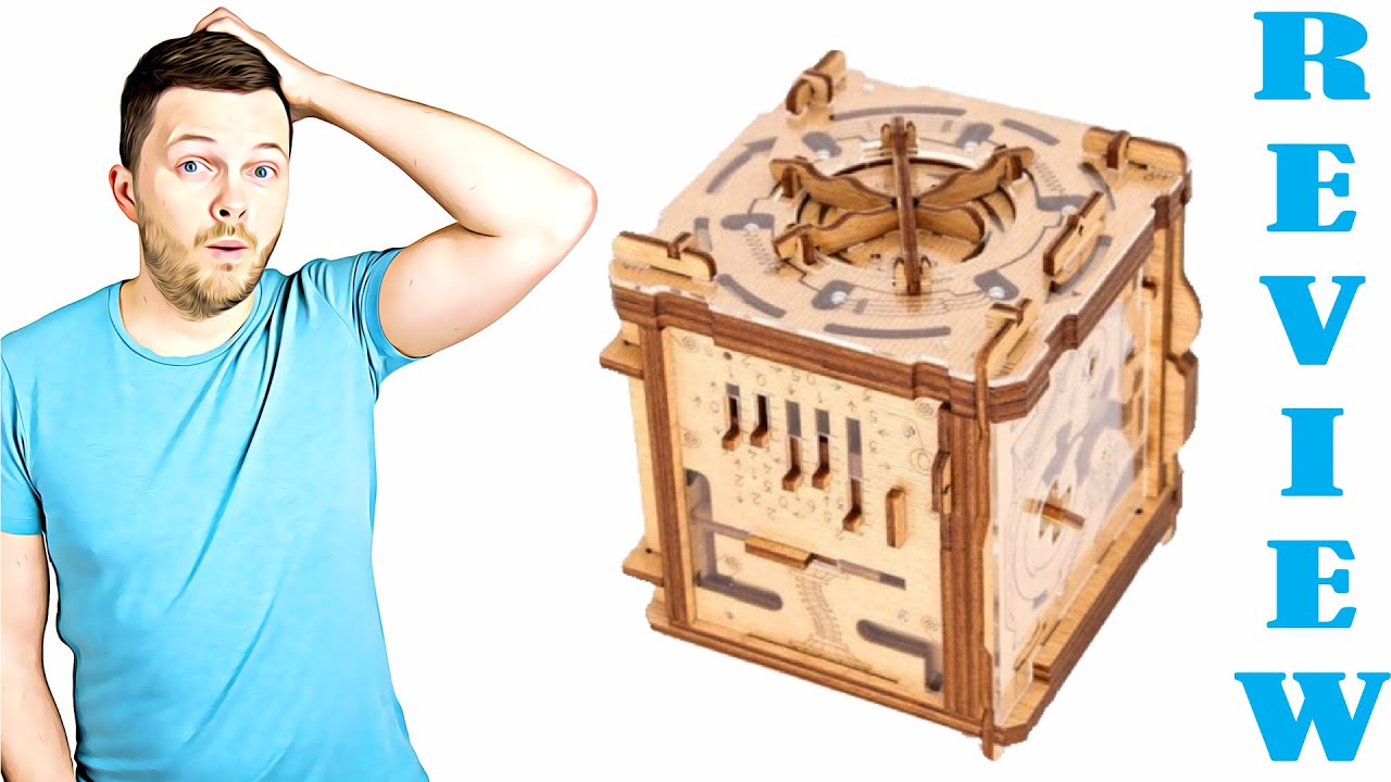 Cluebox: Cambridge Labyrinth - Escape Room in a box, Wooden Puzzle Boxes