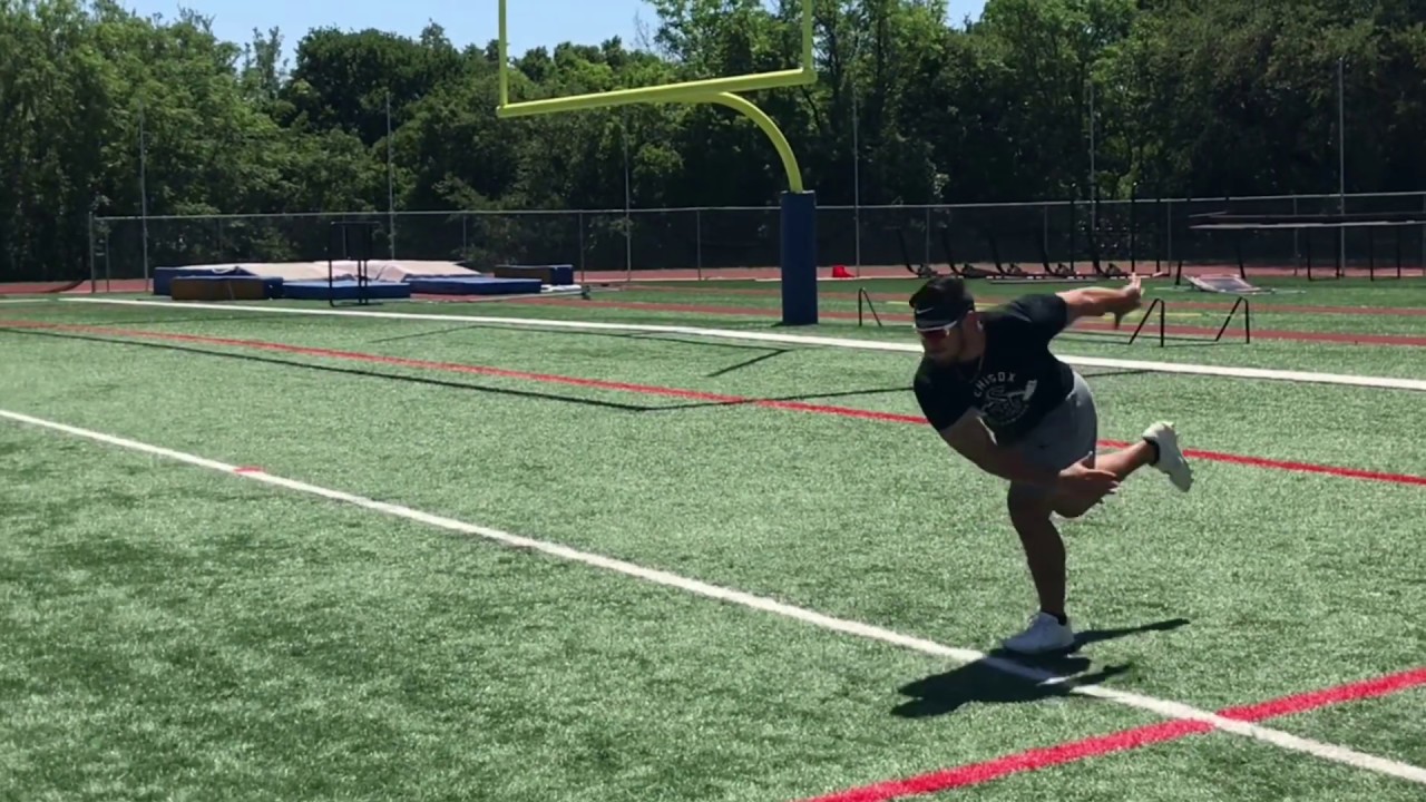 SingleLeg Broad Jump (stick on both legs) YouTube