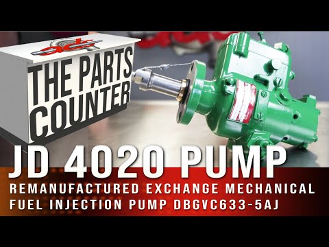 The Parts Counter – John Deere 4020 Stanadyne Mechanical Exchange Injection Pump DBGVC633-5AJ