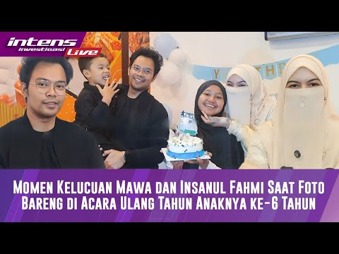 Momen Kelucuan Mawa Dan Insanul Fahmi Saat Foto Bareng Di Acara Ulang Tahun Anaknya Ke 6 Tahun