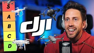 DJI DRONE TIER LIST | WHERE'S YOUR DRONE RANKED?