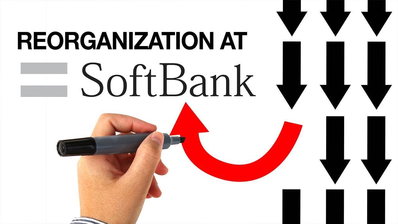 SoftBank Reorgs its Businesses into Two Operations Management Companies