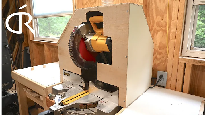 I put dust collection on the impossible tool! Miter saw dust collection that works.