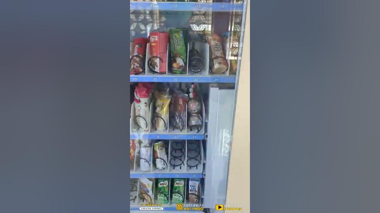 VENDING MACHINE JUMP START Beli Makan Dan Minum Dengan Banyak