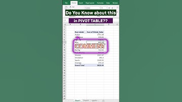 Crazy PIVOT TABLE tricks !!!! #shorts #trending #pivottable @theexcelexperience