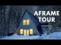 Modern A-Frame Cabin Tour - Ponderosa Place Airbnb
