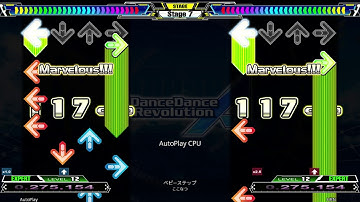 【DDR A/DDR A20】ベビーステップ [SINGLE EXPERT] 譜面確認(クラップ入)