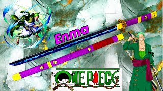 How to make Zoro’s Enma sword with paper | Enma sword paper | One piece | Zoro sword paper |#anime