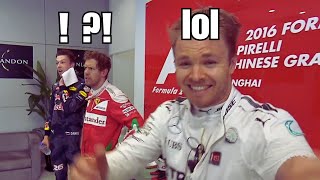 The Cooldown Room: F1's Most Awkward Moments