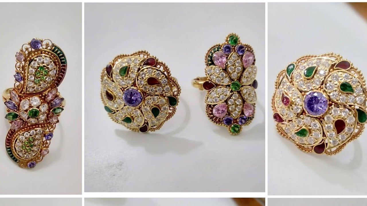 DCASE Rajasthani Traditional Beautiful Floral Design Ring For Girls, Women  Alloy Gold Plated Ring Price in India - Buy DCASE Rajasthani Traditional  Beautiful Floral Design Ring For Girls, Women Alloy Gold Plated