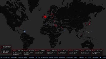 Live geopolitics OSINT map • public data + open reports • informational only