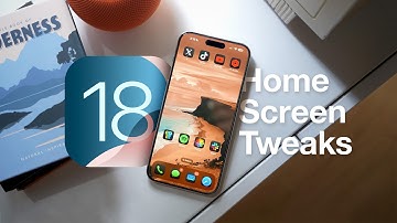 All iOS 18 Home Screen Customization Features!