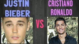 Who Has Richest Justin Bieber vs Cristiano Ronaldo net-worth 2017-2018 ||