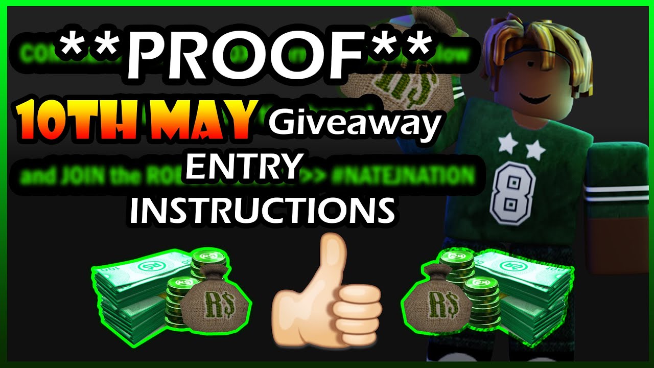 Join This Roblox Group For Weekly Robux Giveaway May 10th Giveaway Roblox Groups Natejnation Youtube - robux group giveaway