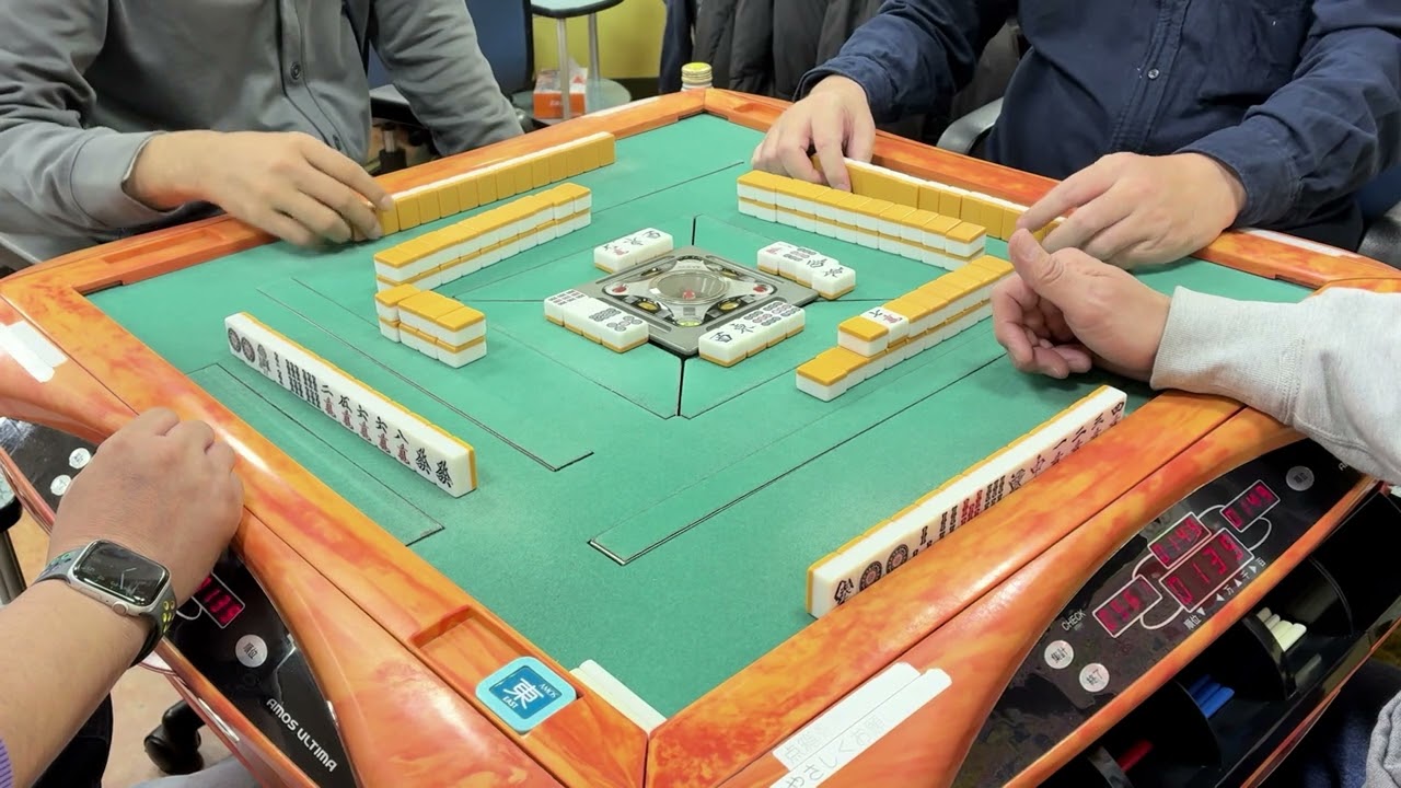 麻雀　11月15日　※1半荘目