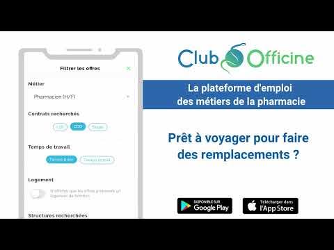 Club Officine Emploi pharmacie – Apps no Google Play