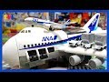 カーゴジェットANA☆トミカの飛行機オモチャとミニカー☆子供向け動画