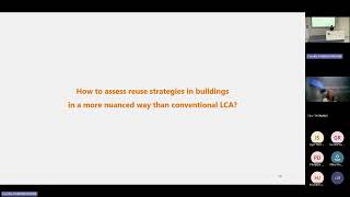 The weight of circular buildings - PhD presentation Camille Vandervaeren