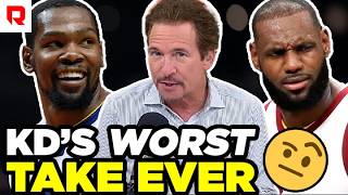 Kevin Durant Says LeBron's Sixers Are Better Than '16 Warriors | The Jim Rome Show