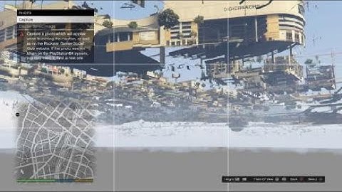 GTA 5 camera under the map in creator