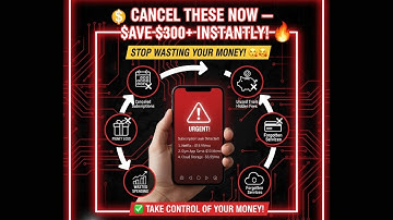 Stop Paying for Hidden Subscriptions You Forgot About! (Save Money Fast 💰)