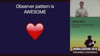 MVVM with Coordinators & RxSwift - Łukasz Mróz