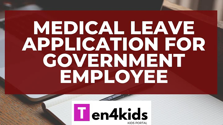 Medical Leave Application for Government Employee