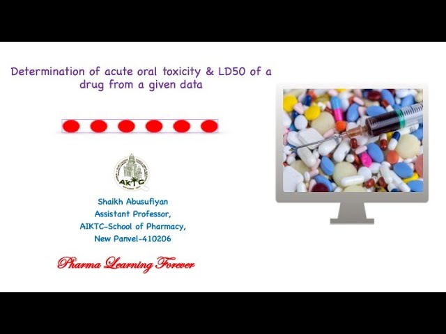 Acute Oral Toxicity  Department of Toxic Substances Control