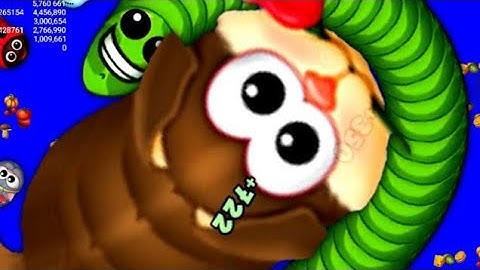 magic wormzone io /big snake slither/no1game snake game / #snake #wormszone #trending #gameplay