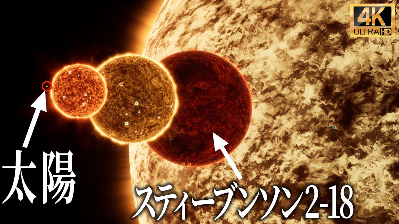 3DCGで体感する宇宙最大の星【4K】